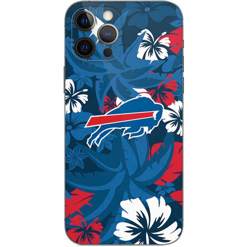 NFL Buffalo Bills Tropical Print iPhone 12 Pro Skin
